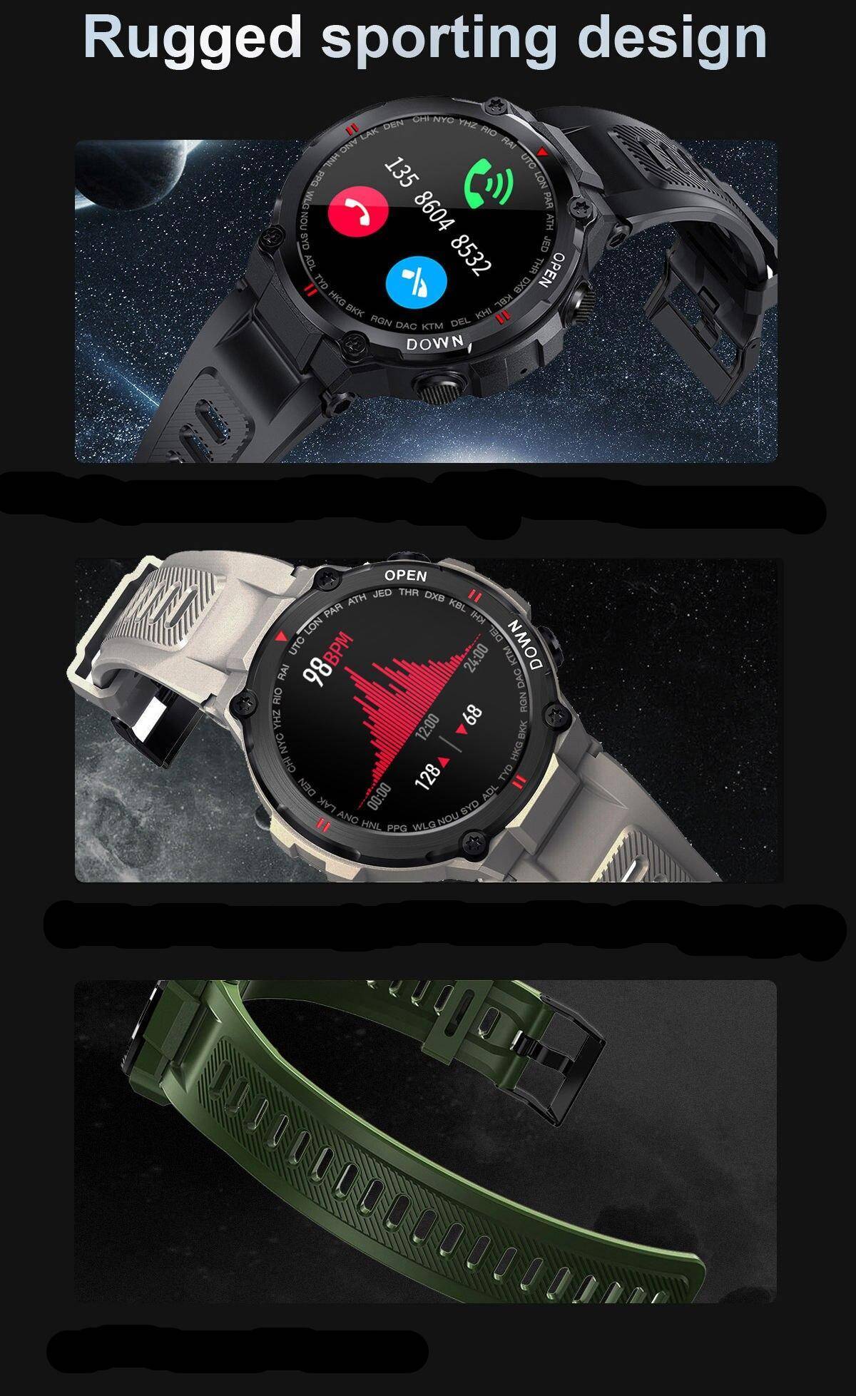K22 Fashion Outdoor Smartwatch