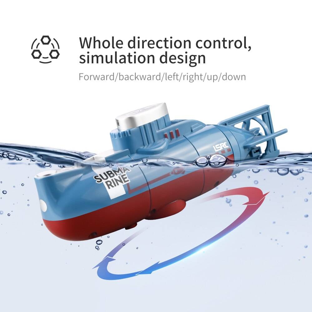 Six-channel Mini Remote Control Submarine
