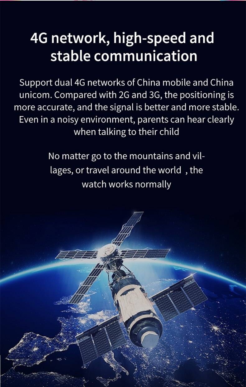 4G Kid Smartwatch with GPS - T3