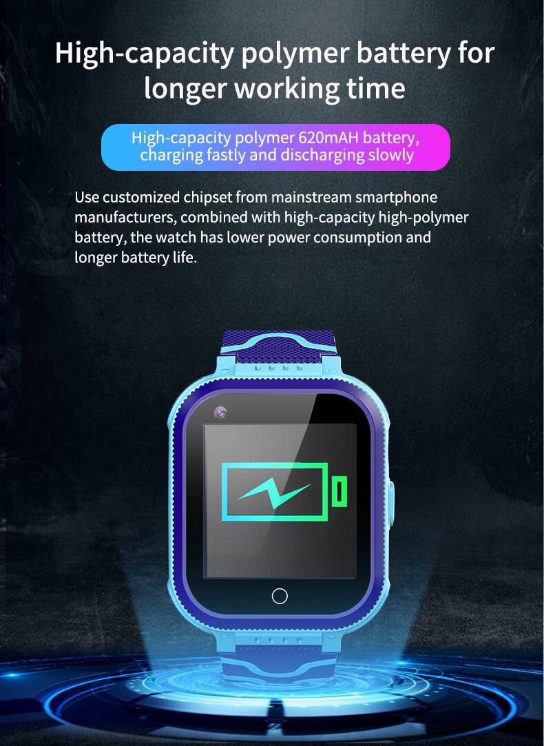 4G Kid Smartwatch with GPS - T3