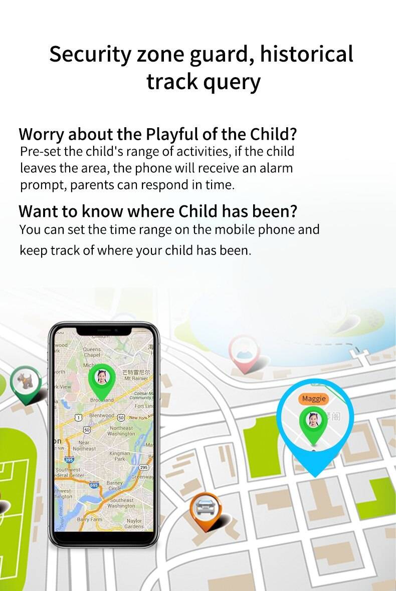 4G Kid Smartwatch with GPS - T3
