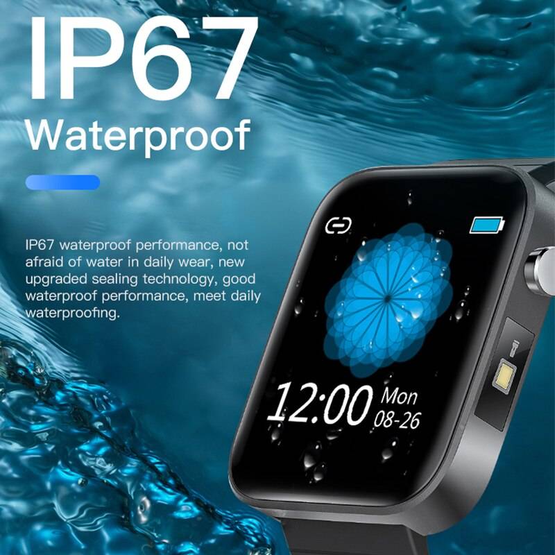 All Weather Body Temperature Smartwatch – T68 All Weather Body Temperature Smartwatch - T68