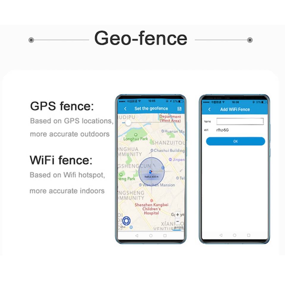 Waterproof 4G GPS Pets Tracker with Voice Monitor - V43 