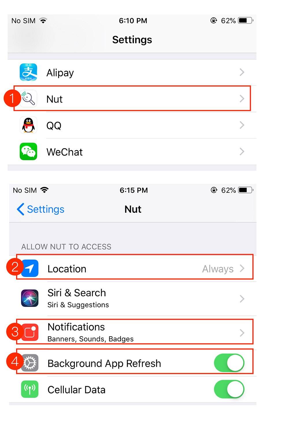 NUT F9 Focus Smart Key Finder Mini Tag Bluetooth Tracker Anti Lost Reminder Finder Pet Wallet Phone Finder Alarm