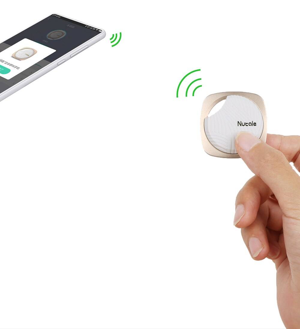 NUT F9 Focus Smart Key Finder Mini Tag Bluetooth Tracker Anti Lost Reminder Finder Pet Wallet Phone Finder Alarm