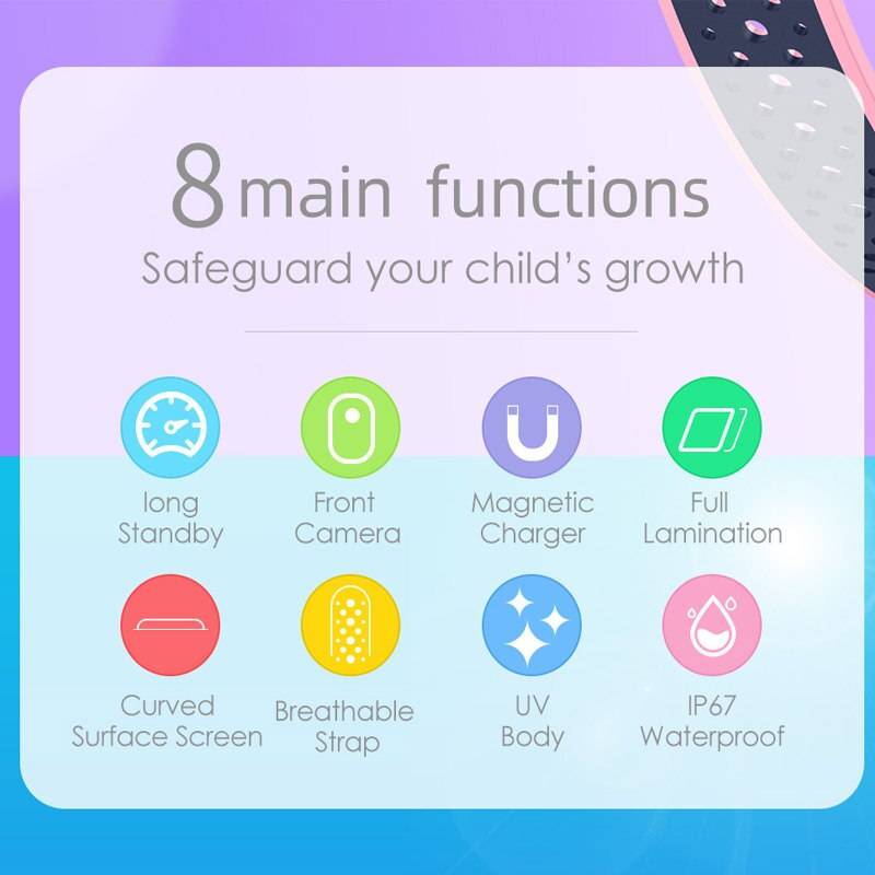4G GPS Kid Smartwatch with 2M Camera and Video Call - A81 