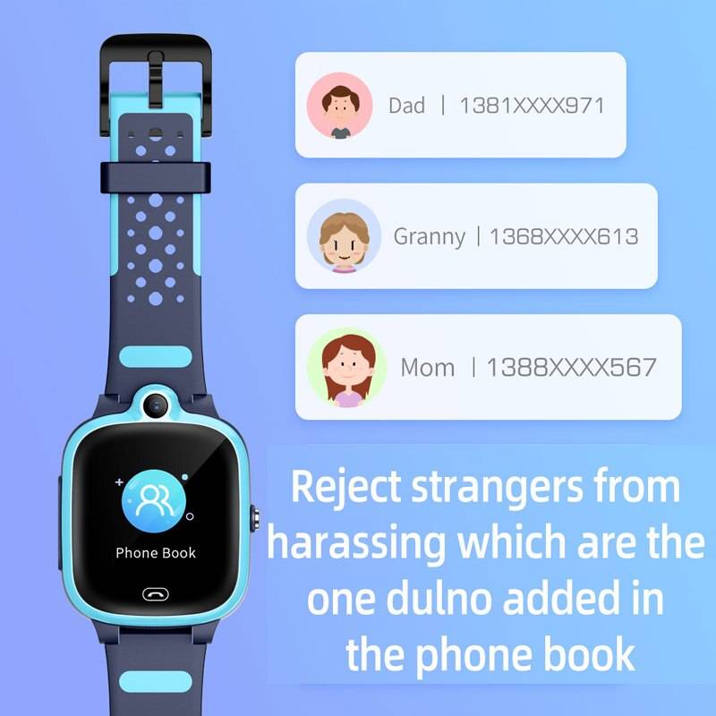 4G GPS Kid Smartwatch with 2M Camera and Video Call - A81 