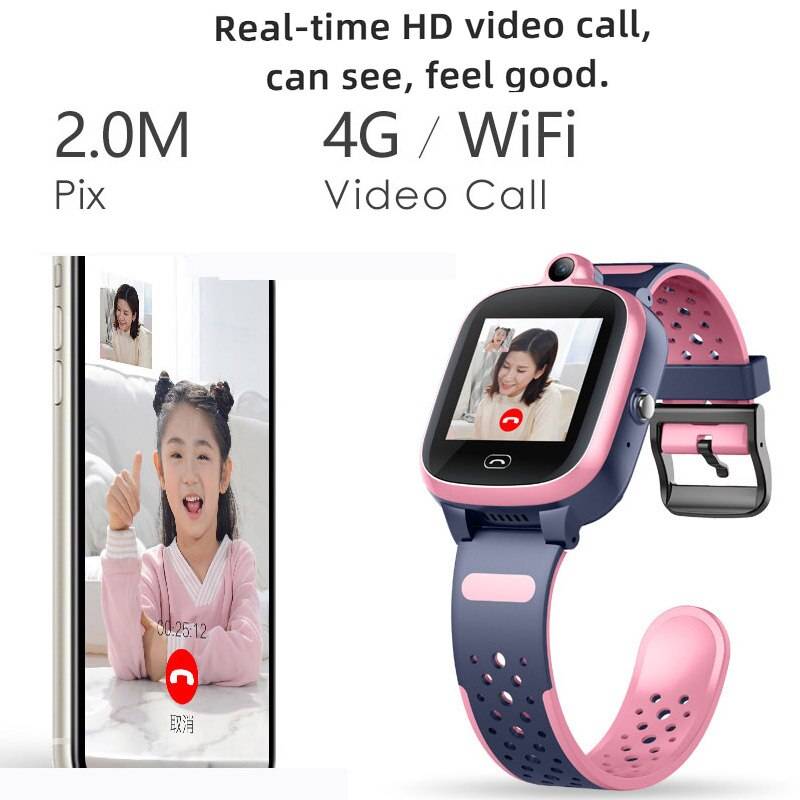 4G GPS Kid Smartwatch with 2M Camera and Video Call - A81 