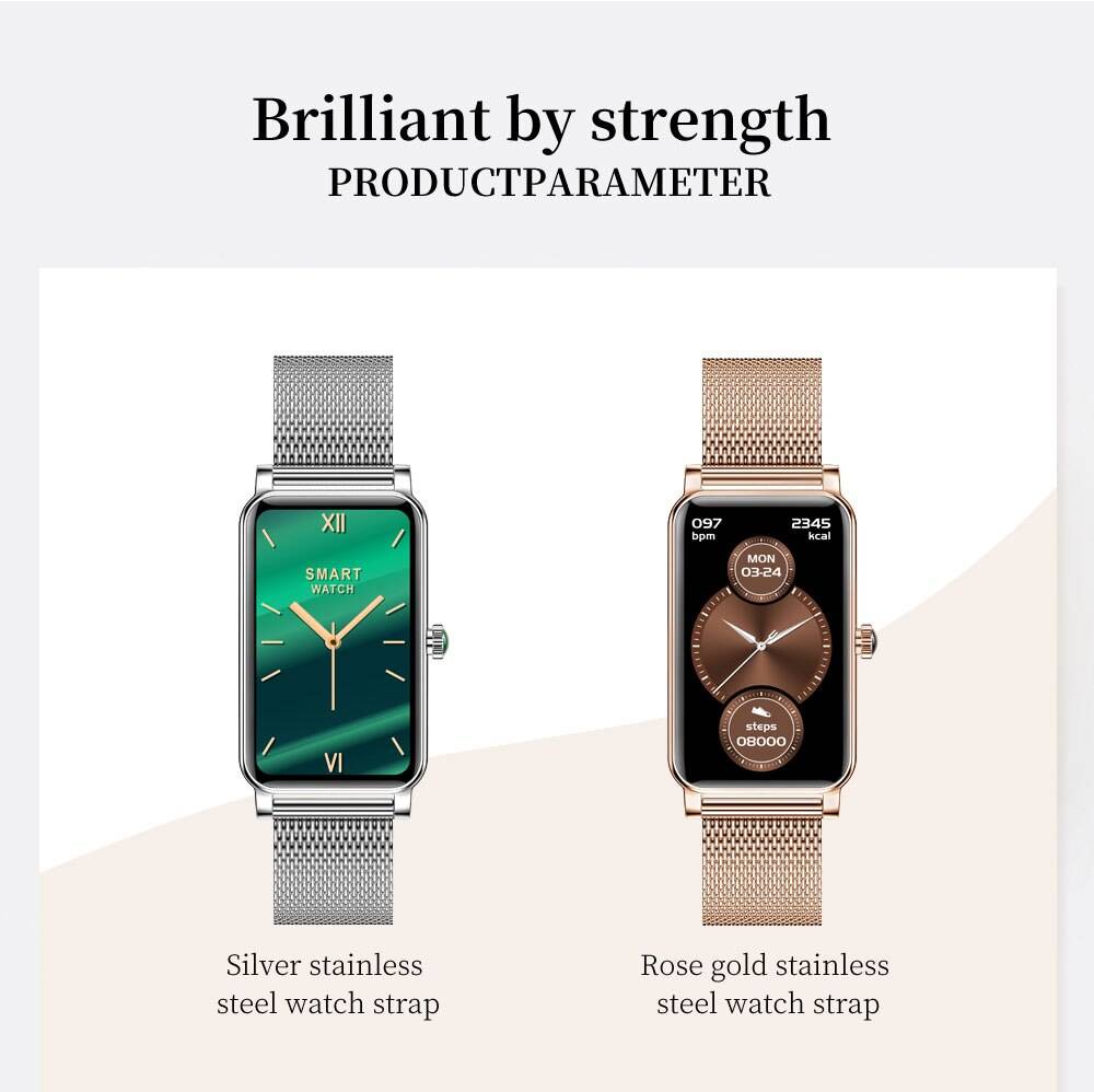 Fashion Women Smart Watch Custom Dial Full Touch Screen IP68 Waterproof Smartwatch for Woman Lovely Bracelet Heart Rate Monitor Fashion Women Smart Watch Custom Dial Full Touch Screen IP68 Waterproof Smartwatch for Woman Lovely Bracelet Heart Rate Monitor