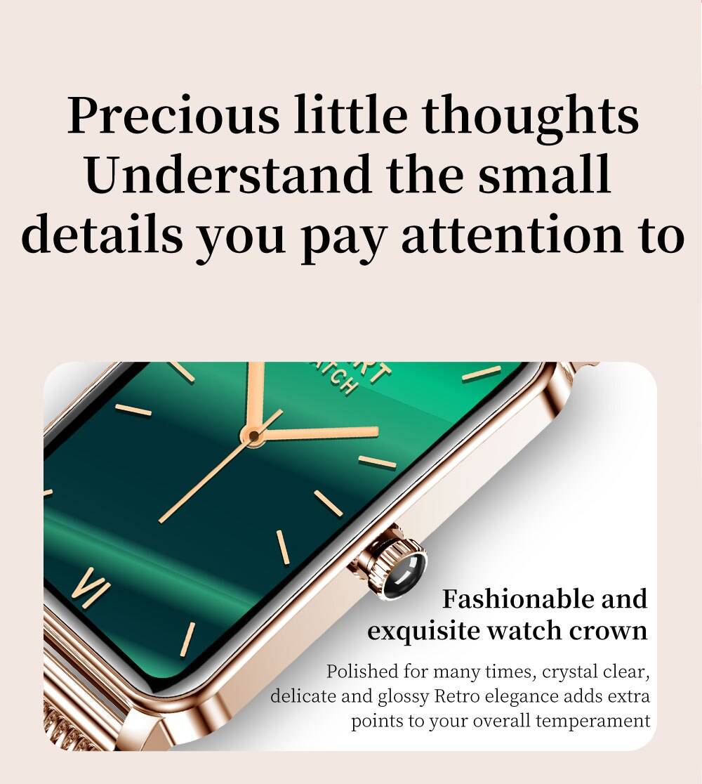 Fashion Women Smart Watch Custom Dial Full Touch Screen IP68 Waterproof Smartwatch for Woman Lovely Bracelet Heart Rate Monitor Fashion Women Smart Watch Custom Dial Full Touch Screen IP68 Waterproof Smartwatch for Woman Lovely Bracelet Heart Rate Monitor