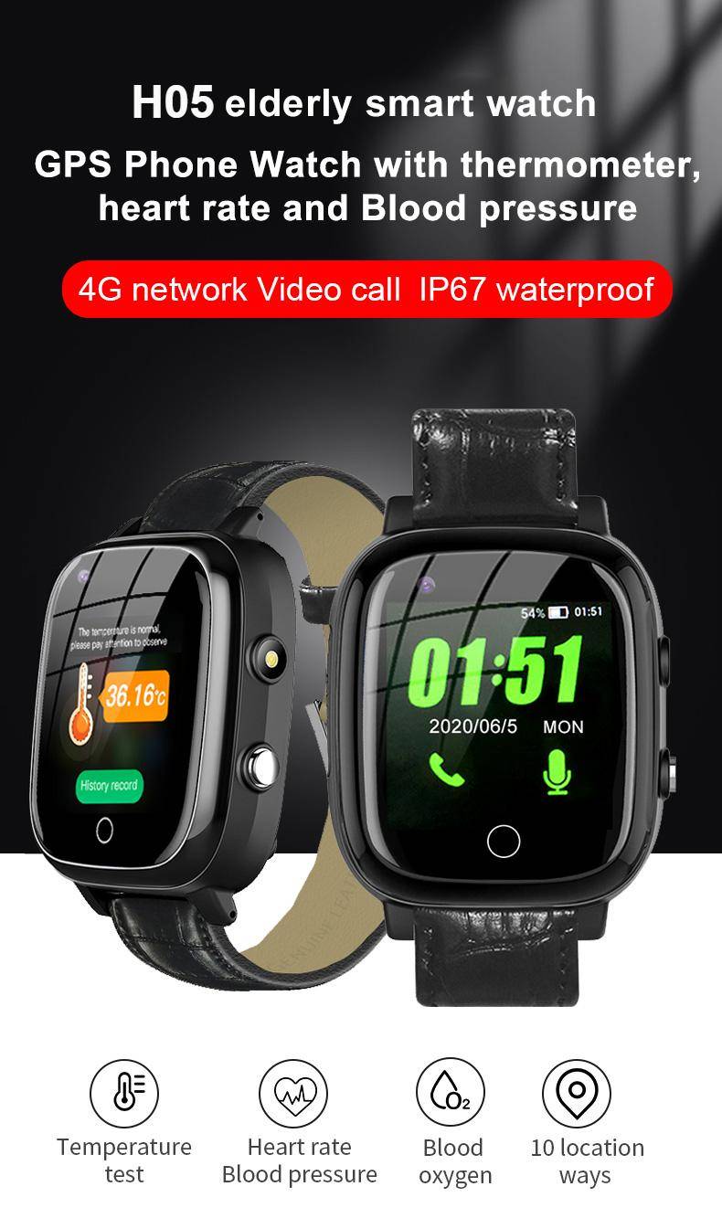 Smart 4G Video Call Watch Elderly Man Heart Rate Blood Pressure Monitor GPS WIFI Trace Locate SOS Thermometer Phone Smartwatch Smart 4G Video Call Watch Elderly Man Heart Rate Blood Pressure Monitor GPS WIFI Trace Locate SOS Thermometer Phone Smartwatch