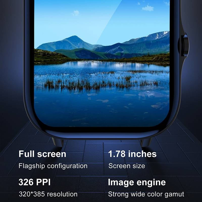 1.78 inches HD Display Smartwatch with Amazon Alexa Built-in- GSW01 1.78 inches HD Display Smartwatch with Amazon Alexa Built-in- GSW01