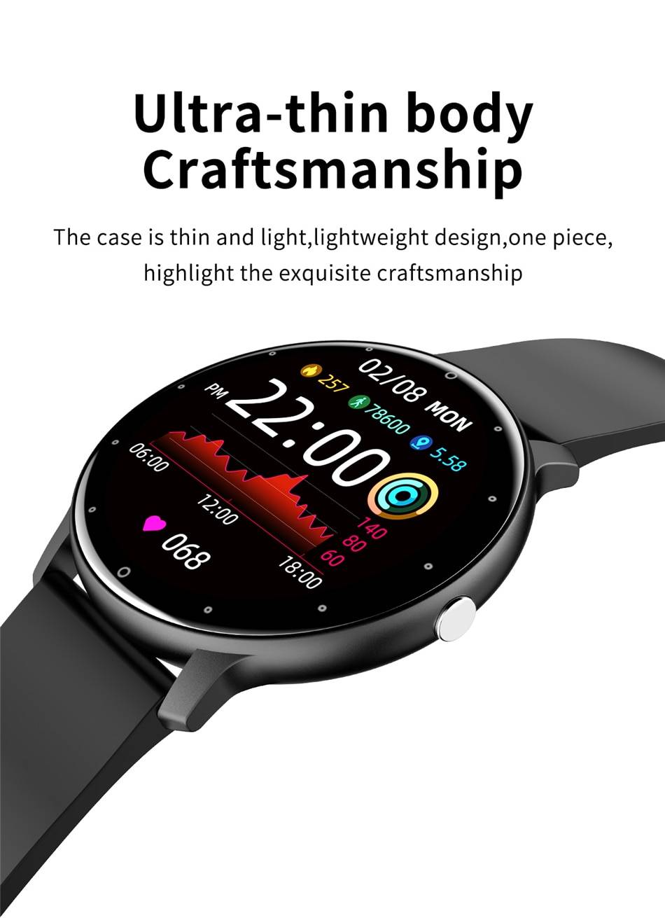 LIGE 2021 New Smart Watch Men Full Touch Screen Sport Fitness Watch IP67 Waterproof Bluetooth For Android ios smartwatch Men+box LIGE 2021 New Smart Watch Men Full Touch Screen Sport Fitness Watch IP67 Waterproof Bluetooth For Android ios smartwatch Men+box