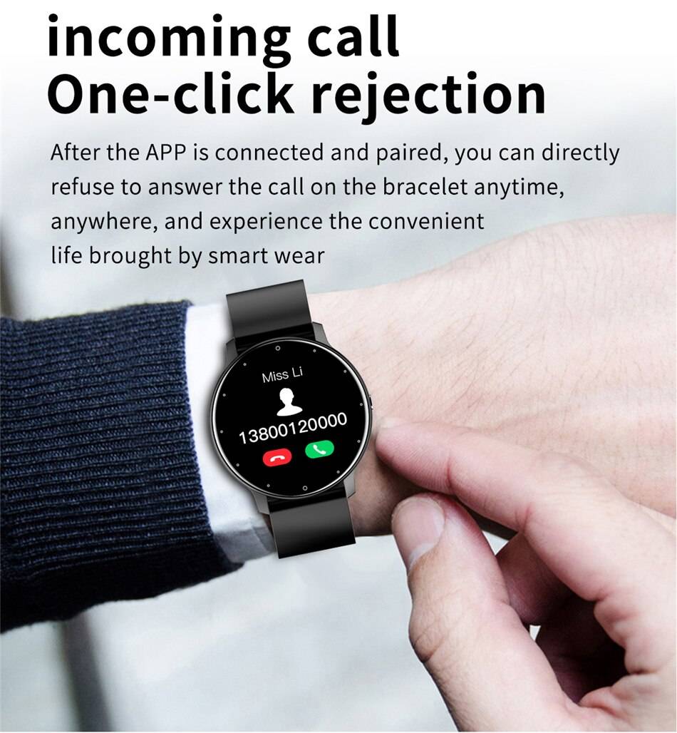 LIGE 2021 New Smart Watch Men Full Touch Screen Sport Fitness Watch IP67 Waterproof Bluetooth For Android ios smartwatch Men+box LIGE 2021 New Smart Watch Men Full Touch Screen Sport Fitness Watch IP67 Waterproof Bluetooth For Android ios smartwatch Men+box