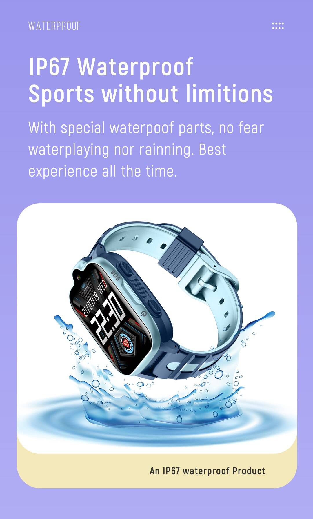 Kids 4G GPS Smart Phone Watch WIFI LBS AGPS Location SOS HD Video Call IP67 Waterproof Call Back Children Smartwatch Phone Kids 4G GPS Smart Phone Watch WIFI LBS AGPS Location SOS HD Video Call IP67 Waterproof Call Back Children Smartwatch Phone