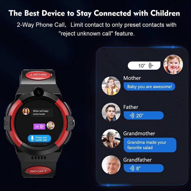 4G Kids Smartwatch with GPS Tracking and Video Call – LT32 4G Kids Smartwatch with GPS Tracking and Video Call - LT32