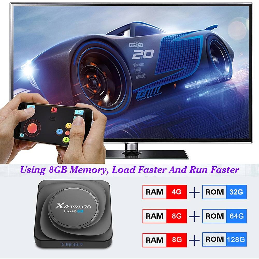 X88 PRO 20 TV Box Android 11 8GB RAM 128GB 4GB 64GB 32GB Rockchip RK3566 Support Google Assistant Youtube X88PRO Media Player X88 PRO 20 TV Box Android 11 8GB RAM 128GB 4GB 64GB 32GB Rockchip RK3566 Support Google Assistant Youtube X88PRO Media Player