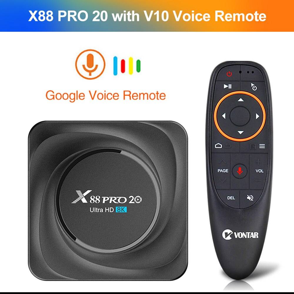 X88 PRO 20 TV Box Android 11 8GB RAM 128GB 4GB 64GB 32GB Rockchip RK3566 Support Google Assistant Youtube X88PRO Media Player X88 PRO 20 TV Box Android 11 8GB RAM 128GB 4GB 64GB 32GB Rockchip RK3566 Support Google Assistant Youtube X88PRO Media Player