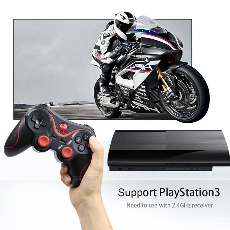 Terios T3 X3 Wireless Joystick Gamepad PC Game Controller Support Bluetooth BT3.0 Joystick For Mobile Phone Tablet TV Box Holder Terios T3 X3 Wireless Joystick Gamepad PC Game Controller Support Bluetooth BT3.0 Joystick For Mobile Phone Tablet TV Box Holder