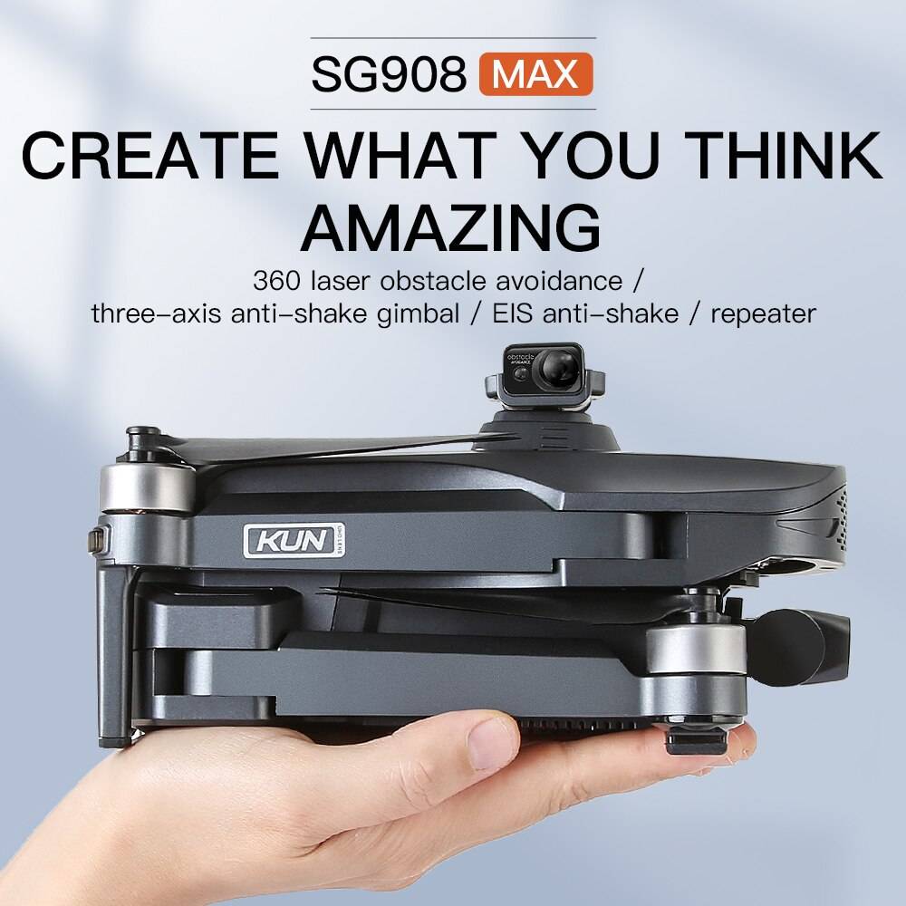SG908 MAX/SG908 Pro 4K Profesional Camera Drone With WiFi 3KM GPS 3-Axis Gimbal Obstacle Avoidance RC Quadcopter Dron VS 906 MAX SG908 MAX/SG908 Pro 4K Profesional Camera Drone With WiFi 3KM GPS 3-Axis Gimbal Obstacle Avoidance RC Quadcopter Dron VS 906 MAX