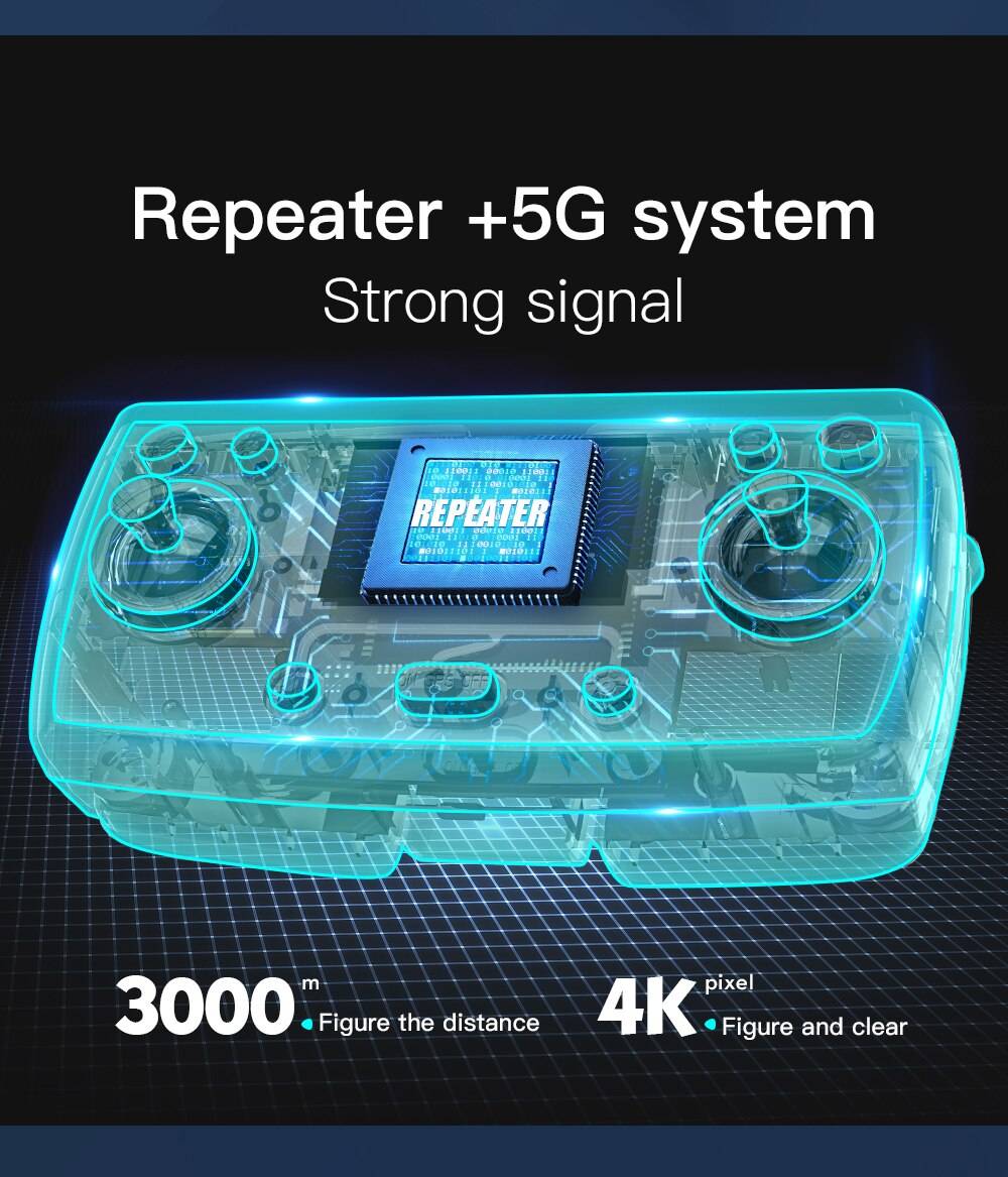 4K Professional Drone with 3-Axis Gimbal and Obstacle Avoidance – SG908 Max