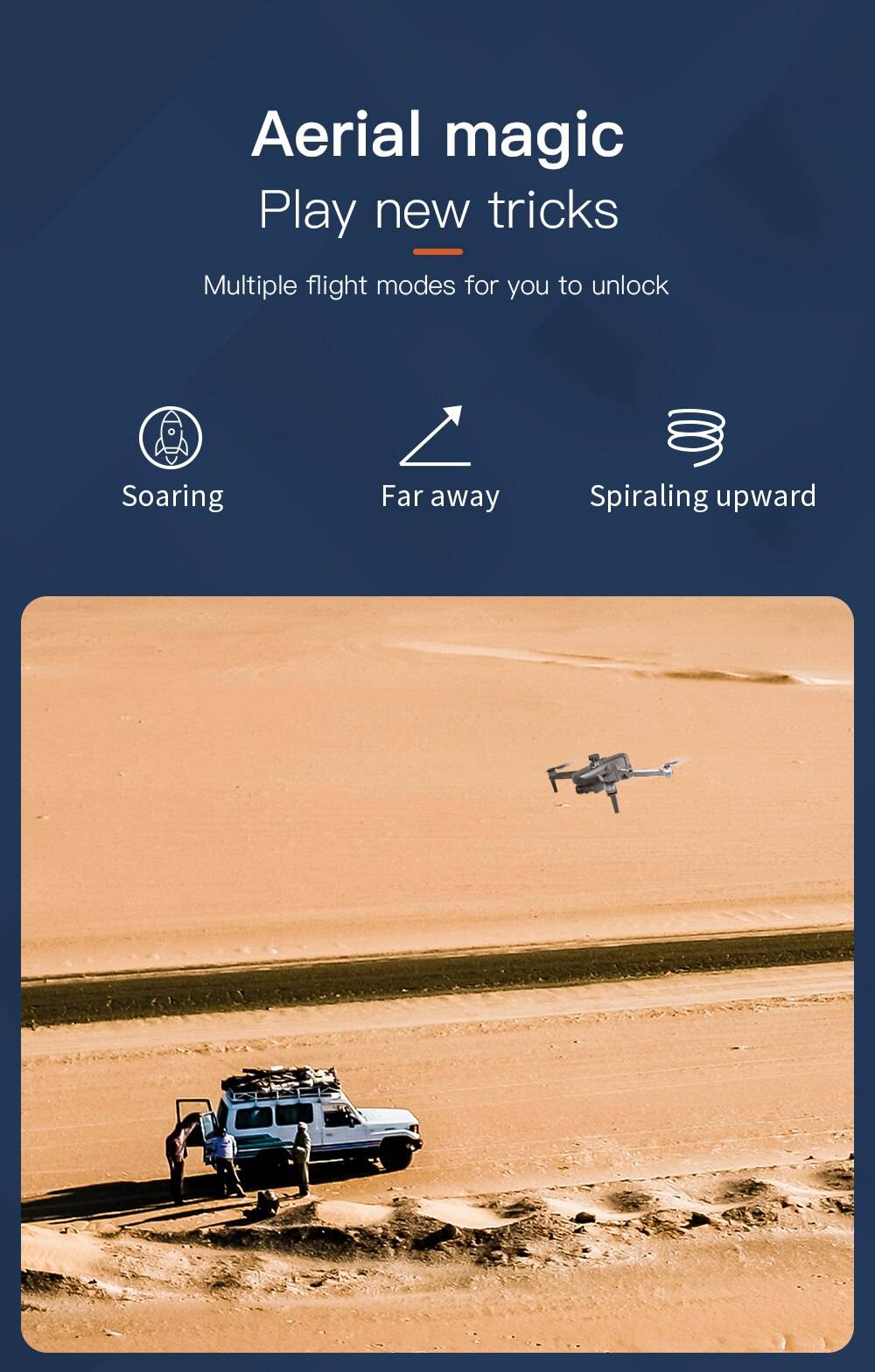 4K Professional Drone with 3-Axis Gimbal and Obstacle Avoidance – SG908 Max
