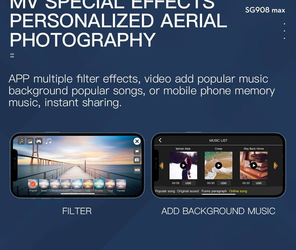 SG908 MAX/SG908 Pro 4K Profesional Camera Drone With WiFi 3KM GPS 3-Axis Gimbal Obstacle Avoidance RC Quadcopter Dron VS 906 MAX SG908 MAX/SG908 Pro 4K Profesional Camera Drone With WiFi 3KM GPS 3-Axis Gimbal Obstacle Avoidance RC Quadcopter Dron VS 906 MAX