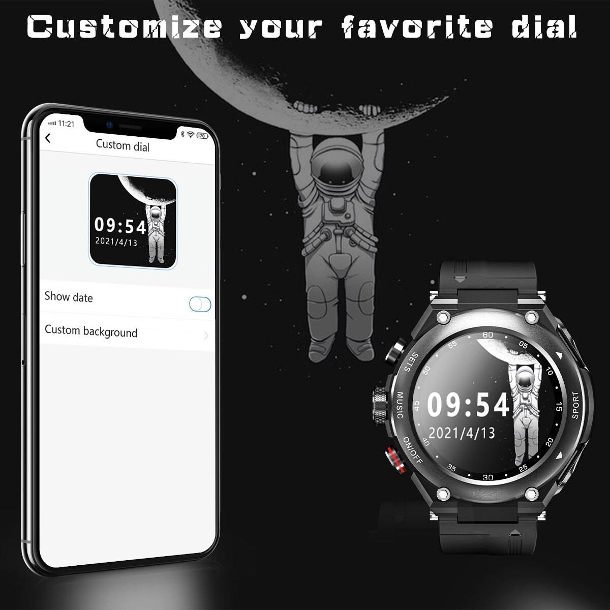 New Smart Watch T92 With Earbuds 3 in 1 Fitness Tracker Call Music Bracelet With Speaker Heart Rate Monitor Sports Smart Watch