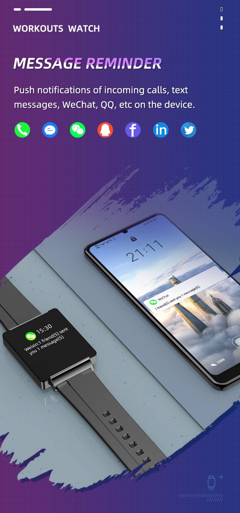 KS01 Smart Watch NFC Access Control Music Men Women Fitness Heart Rate BP Blood Glucose Body Temperature Smartwatch