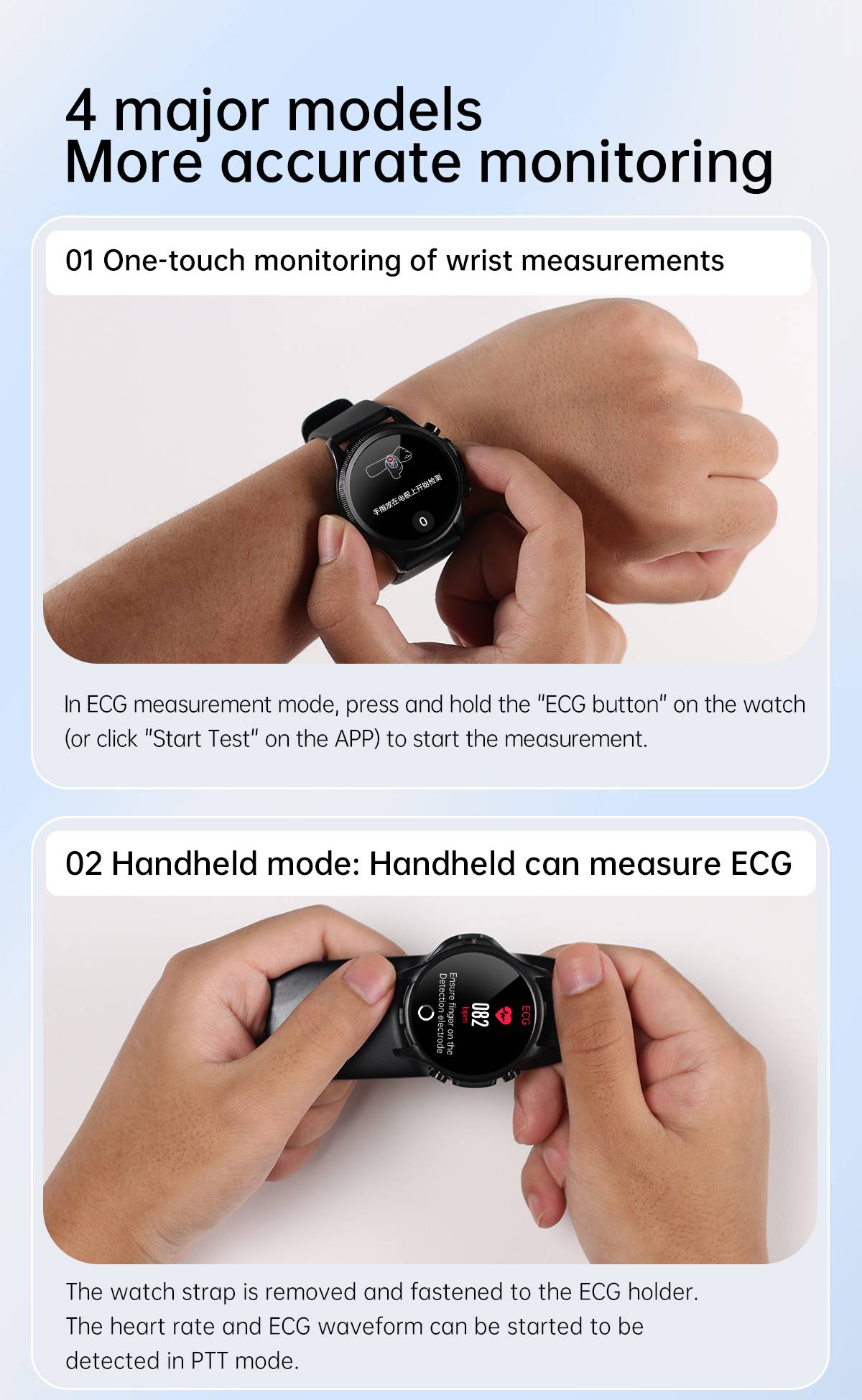 2023 New Blood Glucose High-End Smart Watch Men's ECG Blood Pressure Temperature Monitoring Waterproof Health 360*360 HD Screen 2023 New Blood Glucose High-End Smart Watch Men's ECG Blood Pressure Temperature Monitoring Waterproof Health 360*360 HD Screen