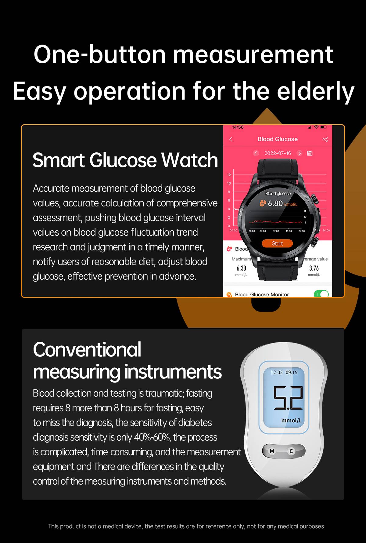 2023 New Blood Glucose High-End Smart Watch Men's ECG Blood Pressure Temperature Monitoring Waterproof Health 360*360 HD Screen 2023 New Blood Glucose High-End Smart Watch Men's ECG Blood Pressure Temperature Monitoring Waterproof Health 360*360 HD Screen