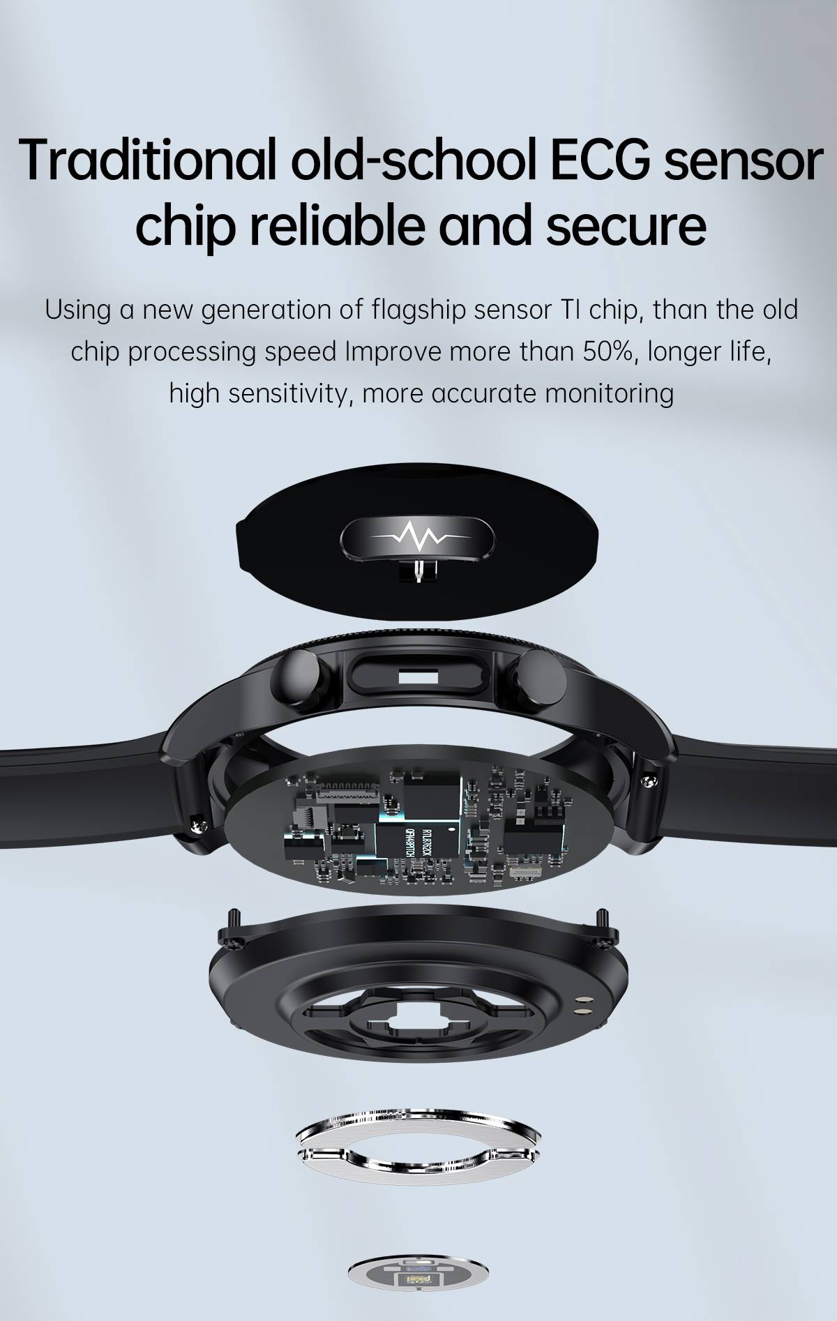 2023 New Blood Glucose High-End Smart Watch Men's ECG Blood Pressure Temperature Monitoring Waterproof Health 360*360 HD Screen 2023 New Blood Glucose High-End Smart Watch Men's ECG Blood Pressure Temperature Monitoring Waterproof Health 360*360 HD Screen