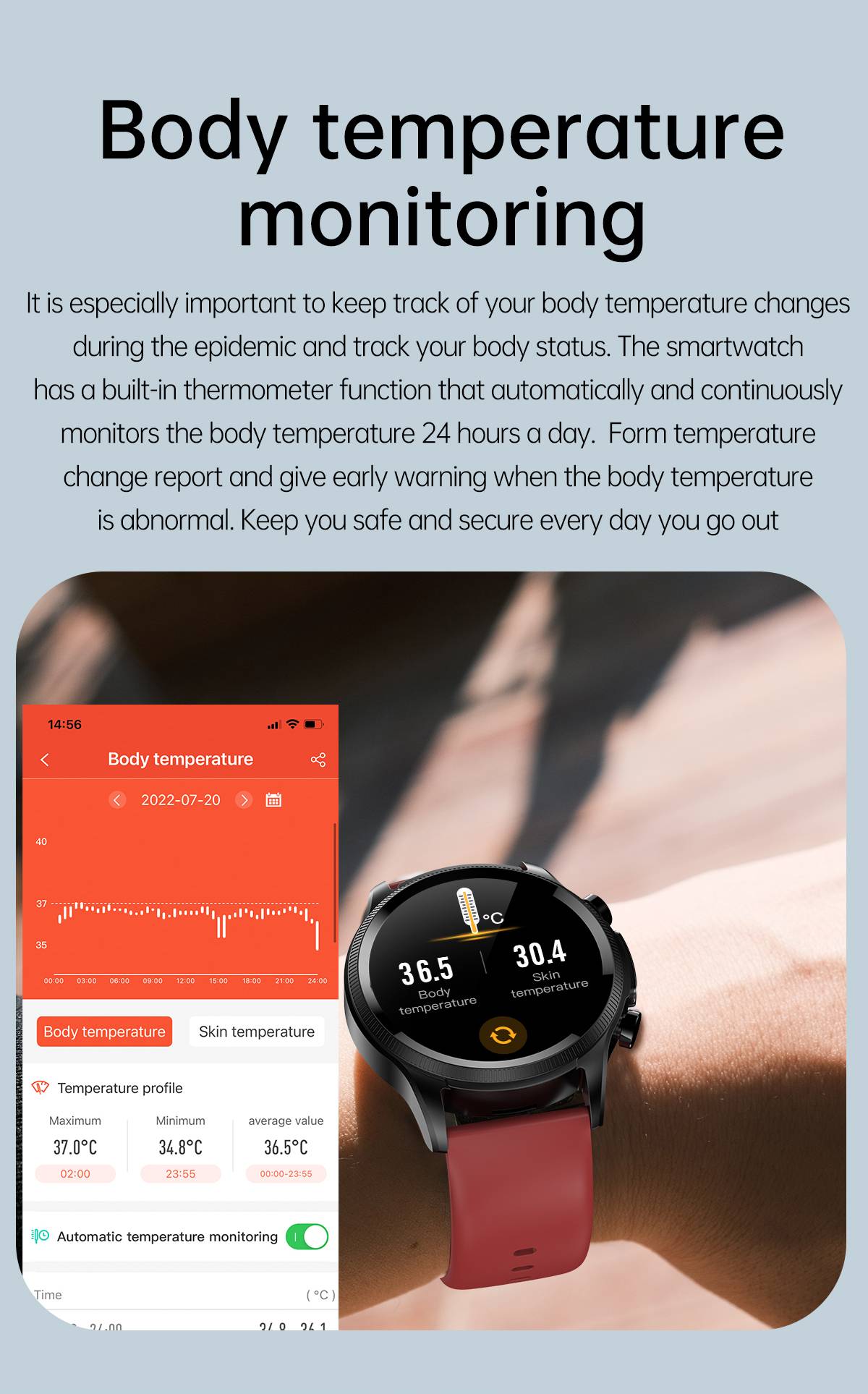 2023 New Blood Glucose High-End Smart Watch Men's ECG Blood Pressure Temperature Monitoring Waterproof Health 360*360 HD Screen 2023 New Blood Glucose High-End Smart Watch Men's ECG Blood Pressure Temperature Monitoring Waterproof Health 360*360 HD Screen