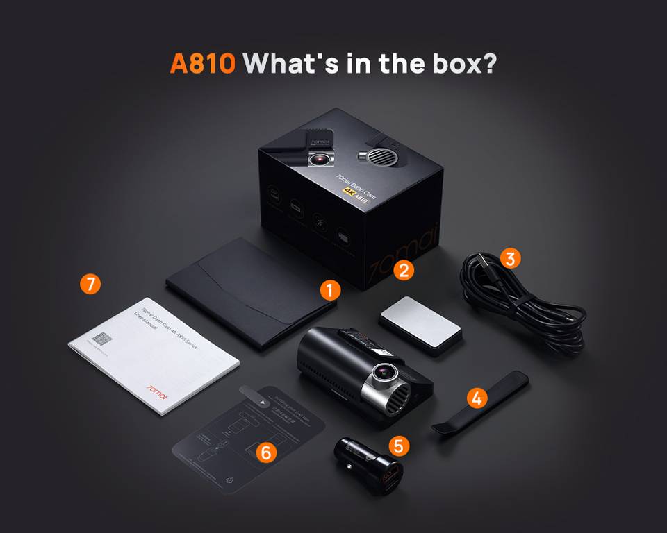 Global 70mai Dash Cam A810 Ultra HD 4K Built-in GPS ADAS Auto Record 150FOV Motion Detection 70mai A810 Car DVR Support Rear Cam Global 70mai Dash Cam A810 Ultra HD 4K Built-in GPS ADAS Auto Record 150FOV Motion Detection 70mai A810 Car DVR Support Rear Cam