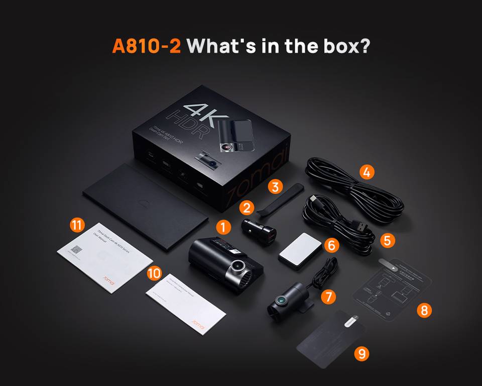 Global 70mai Dash Cam A810 Ultra HD 4K Built-in GPS ADAS Auto Record 150FOV Motion Detection 70mai A810 Car DVR Support Rear Cam Global 70mai Dash Cam A810 Ultra HD 4K Built-in GPS ADAS Auto Record 150FOV Motion Detection 70mai A810 Car DVR Support Rear Cam