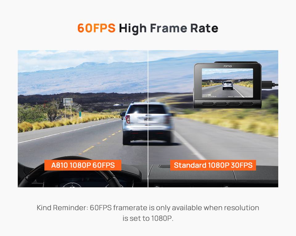 Global 70mai Dash Cam A810 Ultra HD 4K Built-in GPS ADAS Auto Record 150FOV Motion Detection 70mai A810 Car DVR Support Rear Cam Global 70mai Dash Cam A810 Ultra HD 4K Built-in GPS ADAS Auto Record 150FOV Motion Detection 70mai A810 Car DVR Support Rear Cam