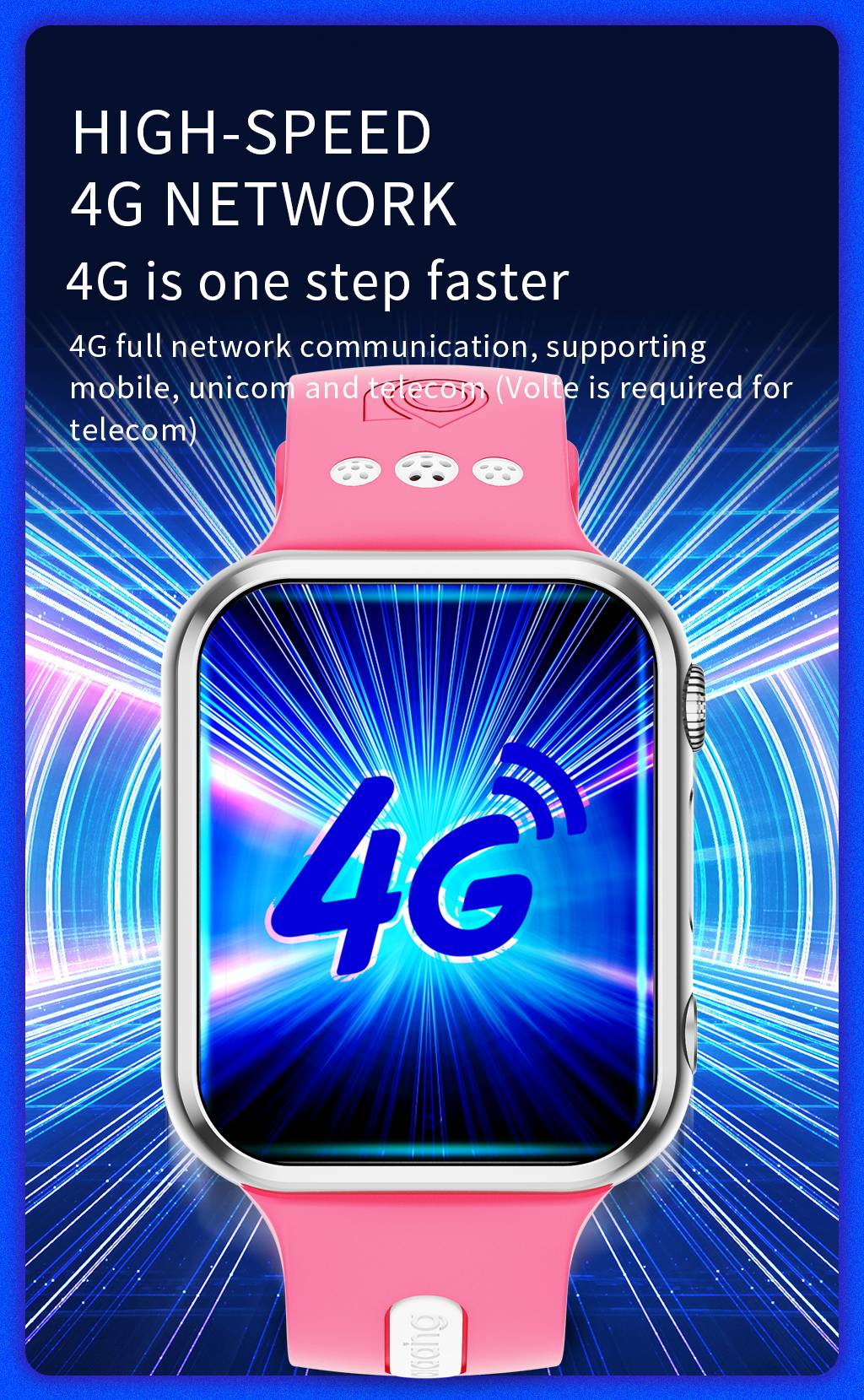 RAM 2GB ROM 16GB Google Play 4G SIM Card Smart GPS Trace Location Men Child Student Smartwatch Camera Voice Video SOS Call Watch RAM 2GB ROM 16GB Google Play 4G SIM Card Smart GPS Trace Location Men Child Student Smartwatch Camera Voice Video SOS Call Watch