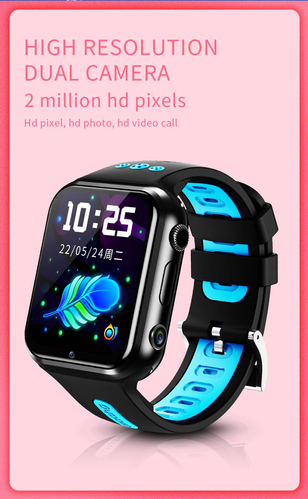 RAM 2GB ROM 16GB Google Play 4G SIM Card Smart GPS Trace Location Men Child Student Smartwatch Camera Voice Video SOS Call Watch RAM 2GB ROM 16GB Google Play 4G SIM Card Smart GPS Trace Location Men Child Student Smartwatch Camera Voice Video SOS Call Watch
