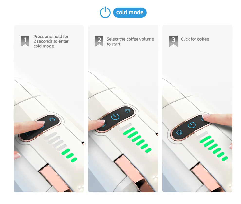 HiBREW Multiple Capsule Coffee Machine, Hot/Cold Dolce Gusto Milk Nespresso Capsule ESE Pod Ground Coffee Cafeteria 19Bar 5 in 1