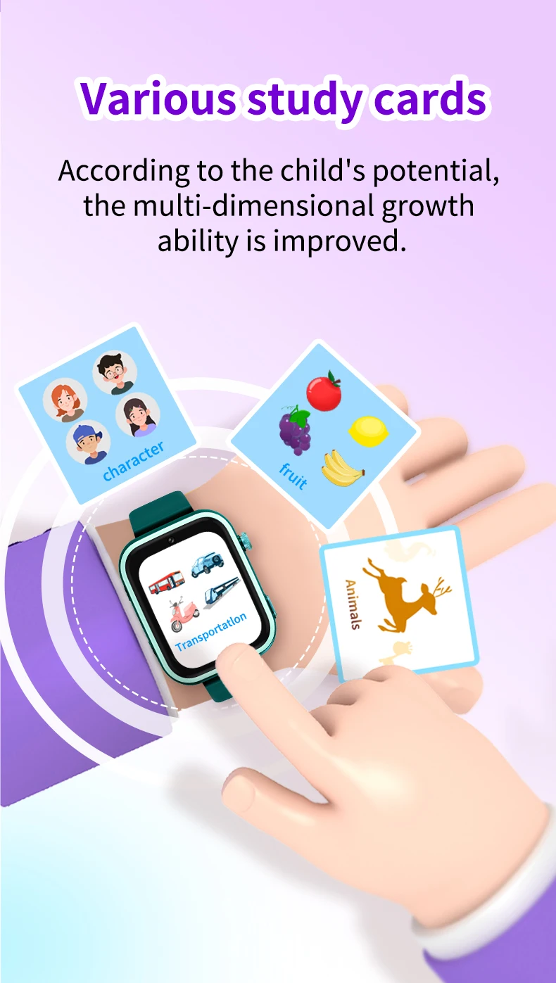 New Kids 4G Smart Watch Phone 1G+8G GPS WIFI LBS 1.83inch HD Screen IP67 Waterproof Remote Monitor Children Smartwatch Camera