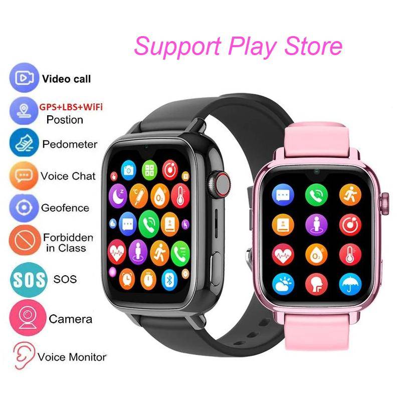 4G Kid Smartwatch Supporting Google Play – KT34 4G Kid Smartwatch Supporting Google Play - KT34